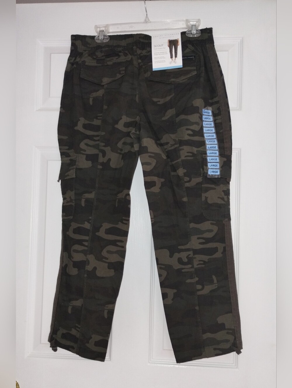 Women's Social Standard By Sanctuary Camo Cargo Pants with Utility Pockets